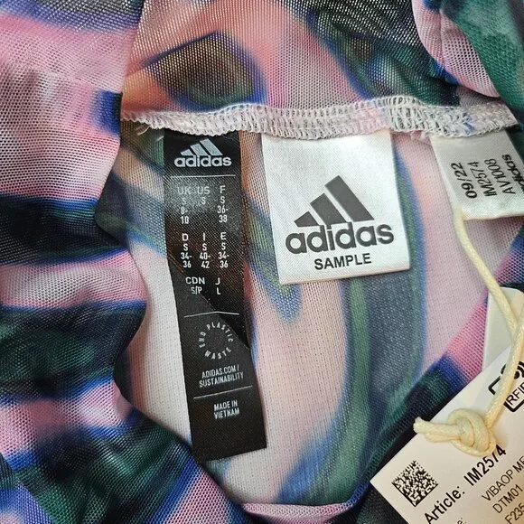 Adidas Women's Vibaop Sheer Tank Top - Size S - Picture 6 of 8